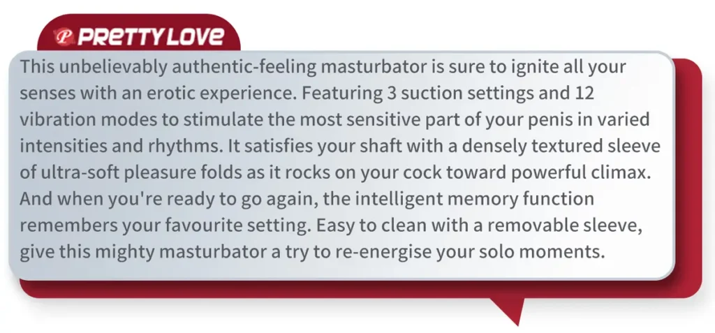 Yoosen Masturbator Cup BM-00900T75ZC