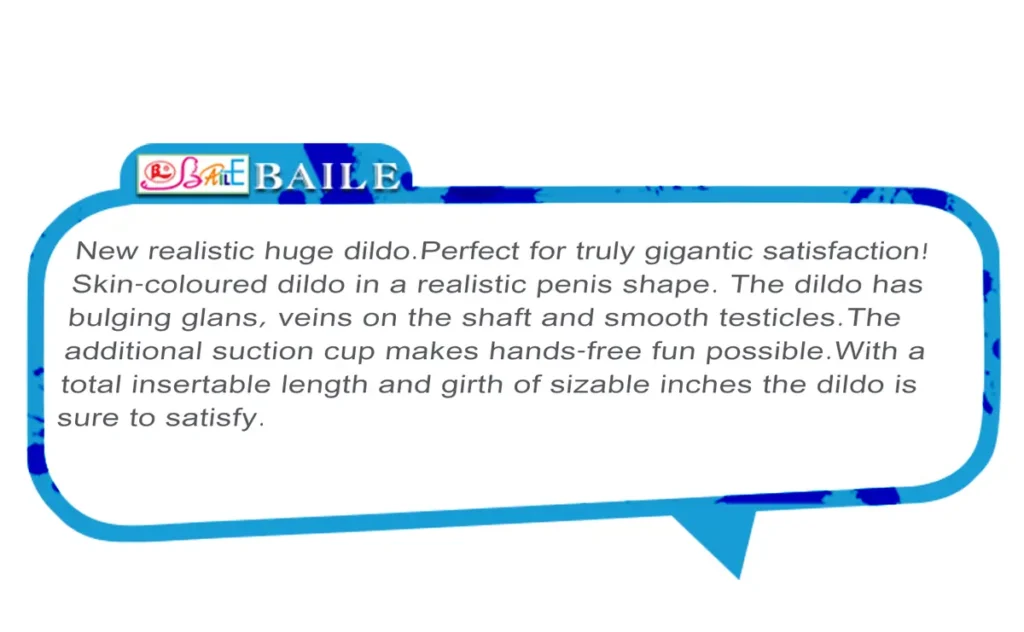 Yoosen Sensual Dildo BW-008103NR