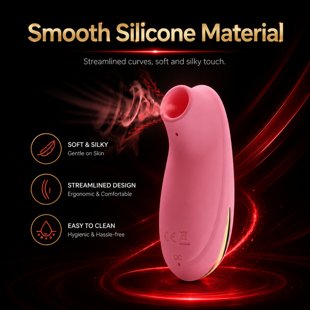 Yoosen Suction-Based Massager with 7 Suction Modes, Portable Charger, Auto-Cleaning Function, Ergonomic Design & Ultra Quiet Operation BI-014633-1SY