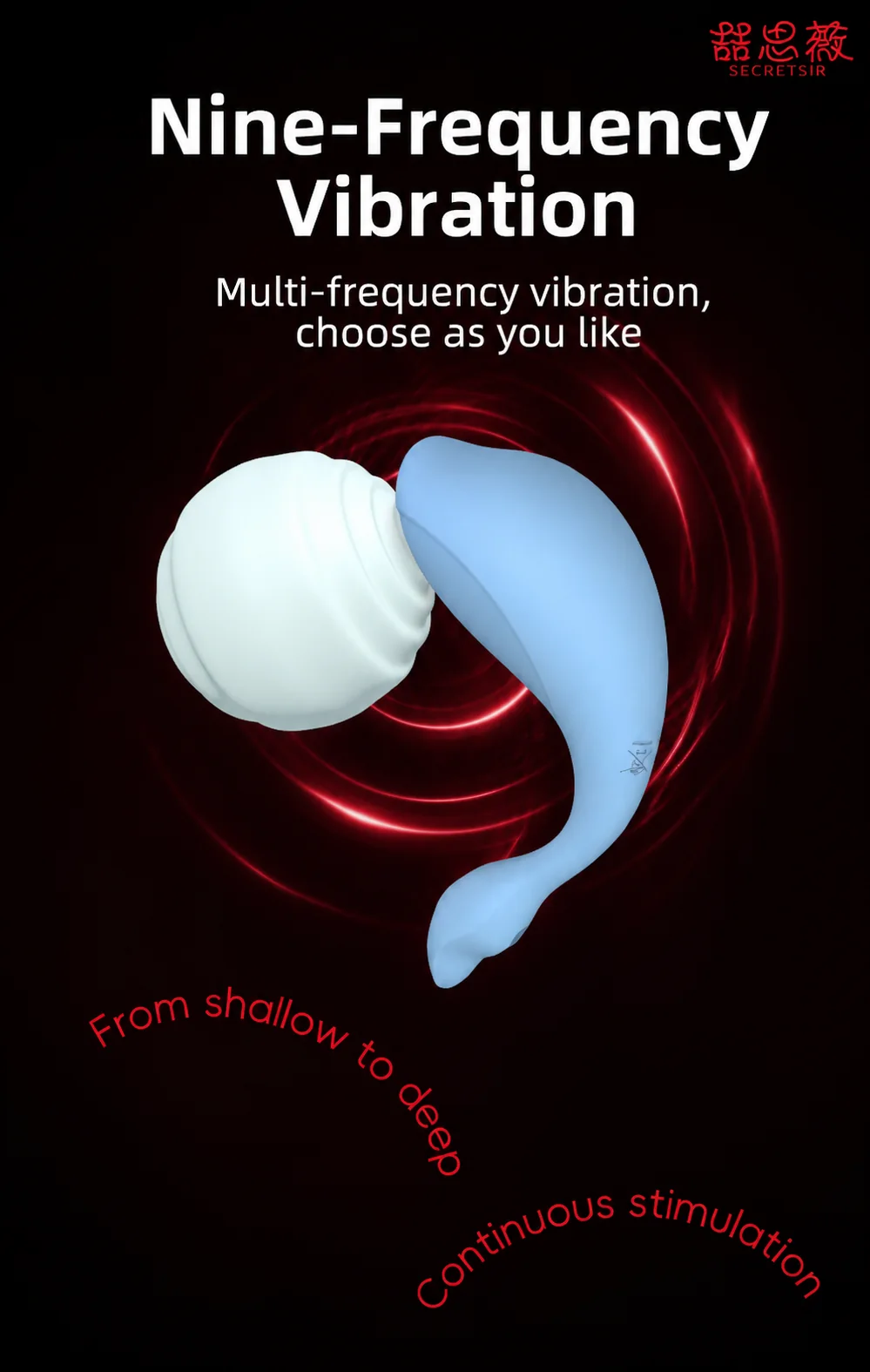 Dolphin Remote-Control Wearable Vibrator detail 5