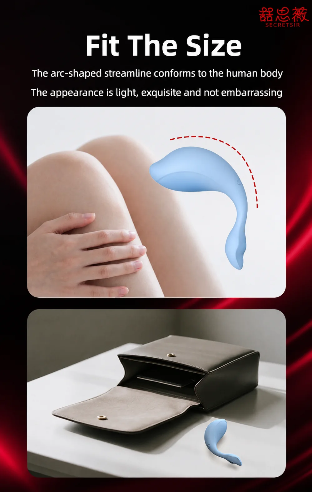 Dolphin Remote-Control Wearable Vibrator detail 6