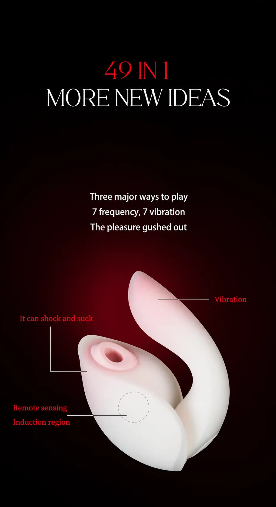 Flower Under Moon G-Spot Vibrator detail 5