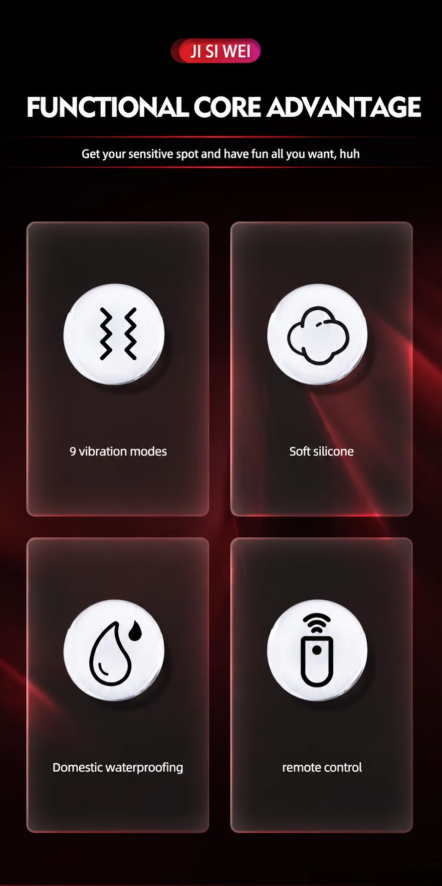 Happy Note Remote-Control Vibrator detail 2