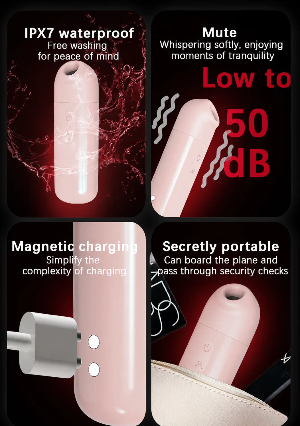 Jizhi Infinite-Speed Suction Vibrator detail 7