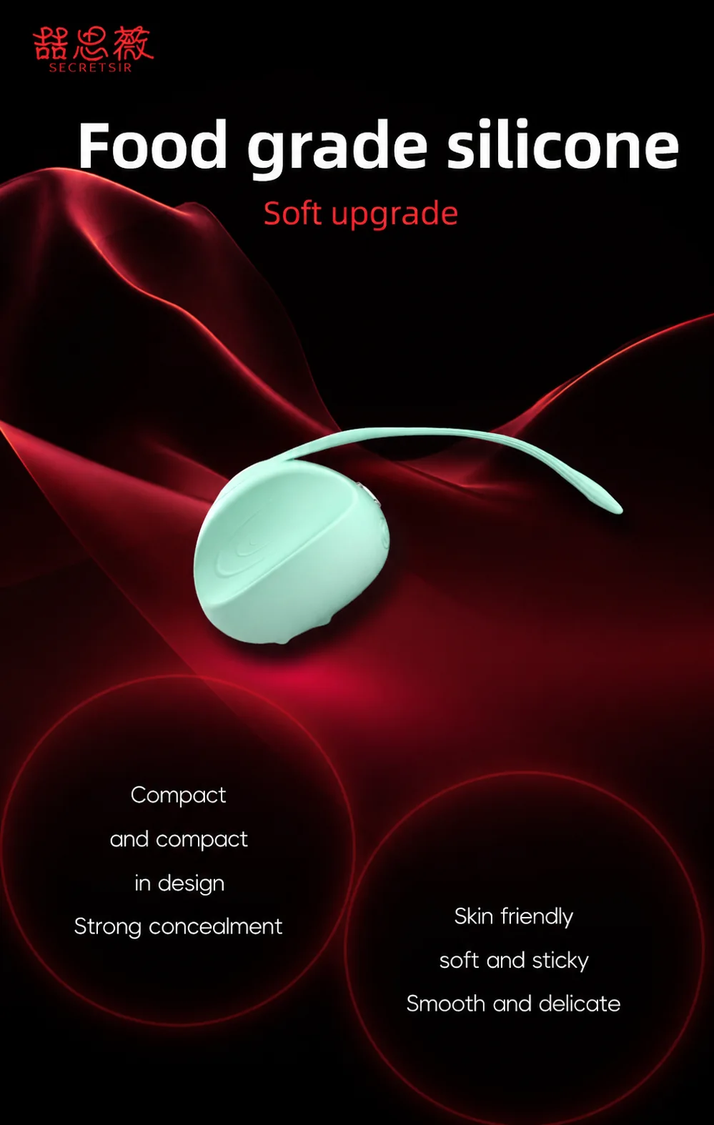 Little Tadpole Vibrating Egg detail 6