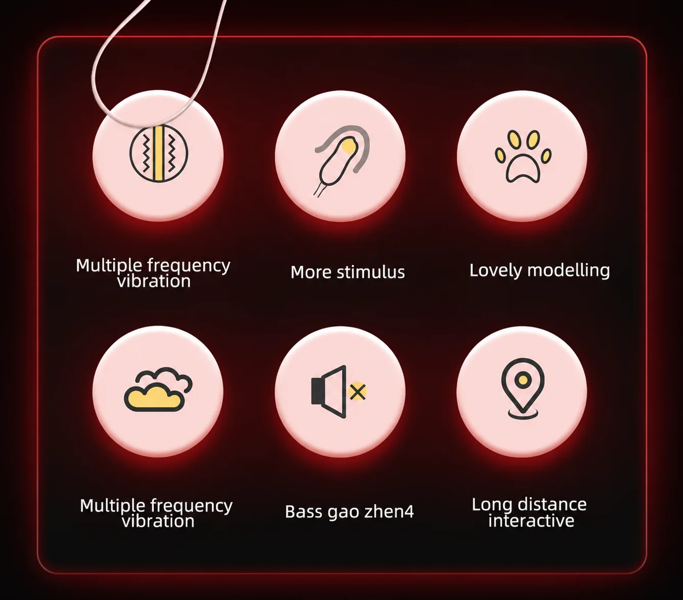 Mini Remote-Control Bullet Vibrator detail 2
