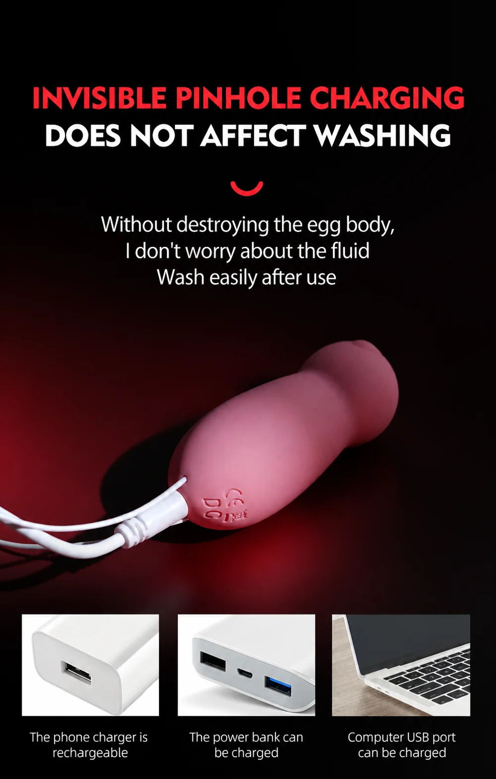 Mini Remote-Control Bullet Vibrator detail 10