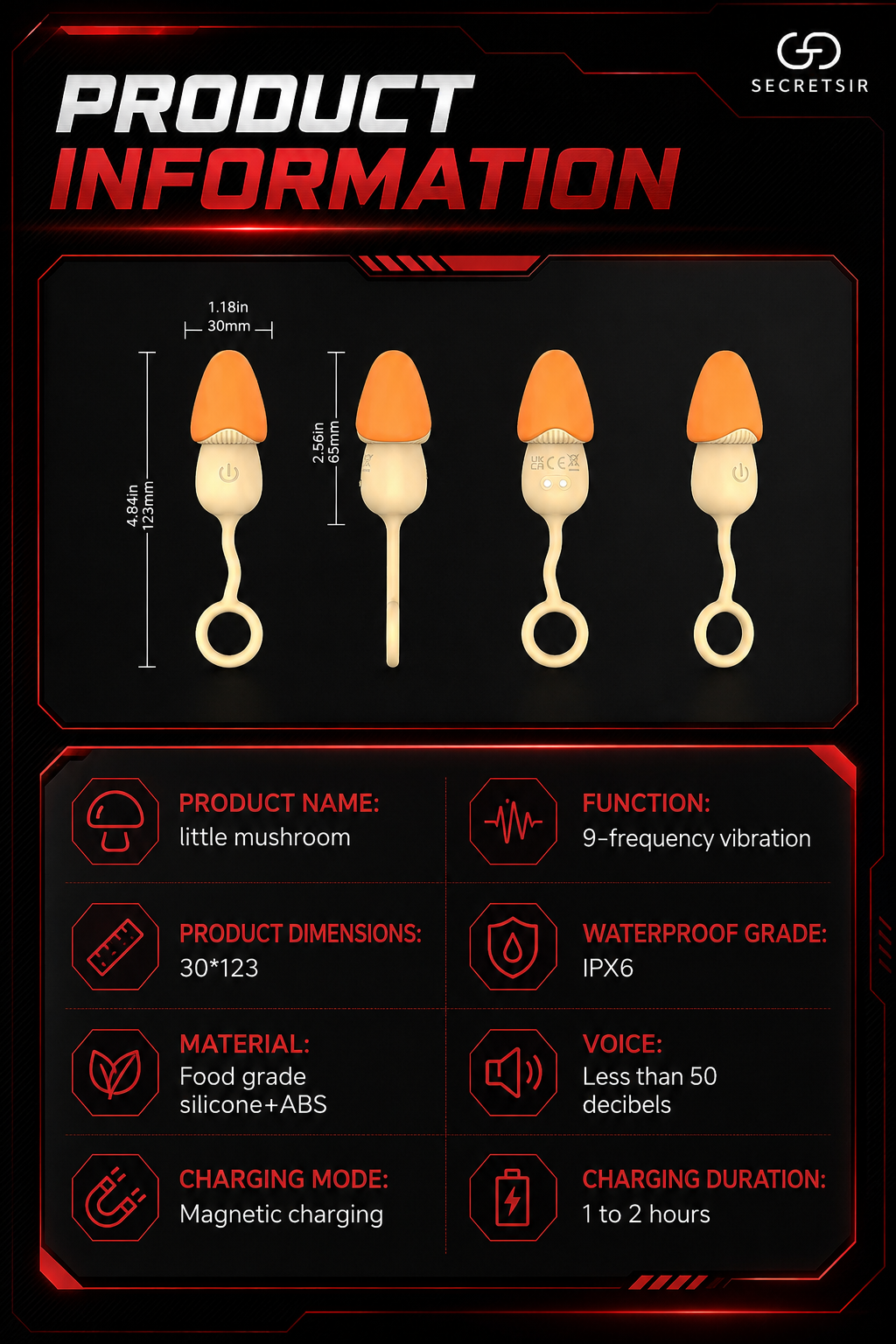 Little Mushroom Vibrator