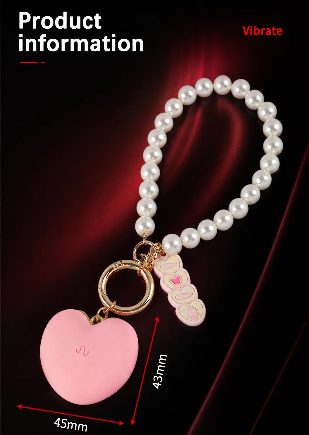Wholehearted Pendant Bullet Vibrator detail 2