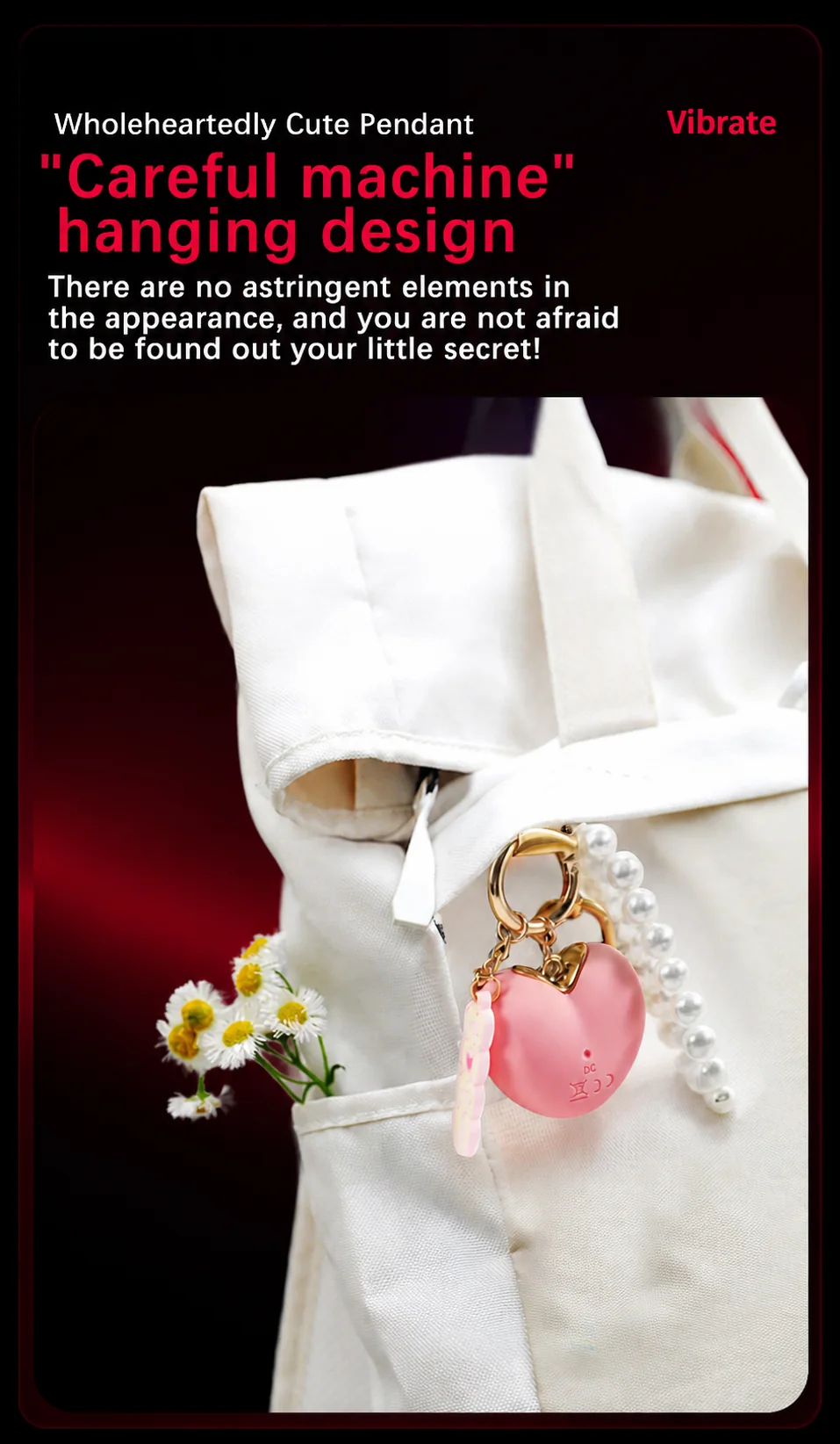 Wholehearted Pendant Bullet Vibrator detail 4