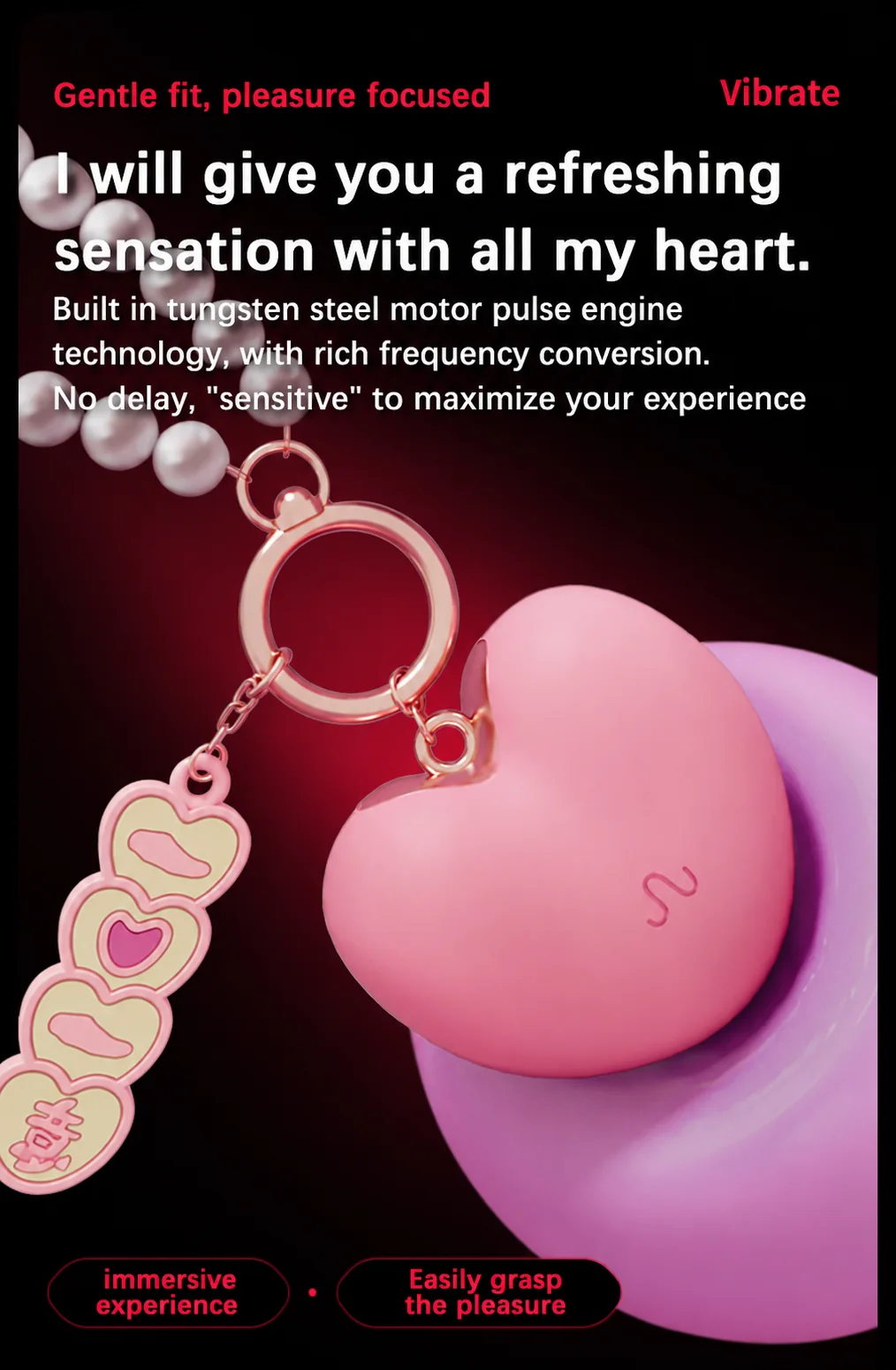 Wholehearted Pendant Bullet Vibrator detail 9