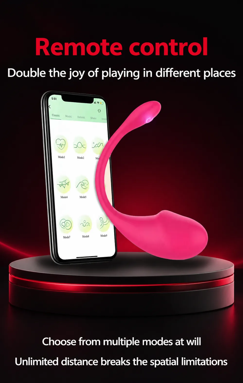LOLA App-Controlled Wearable Vibrator detail 4