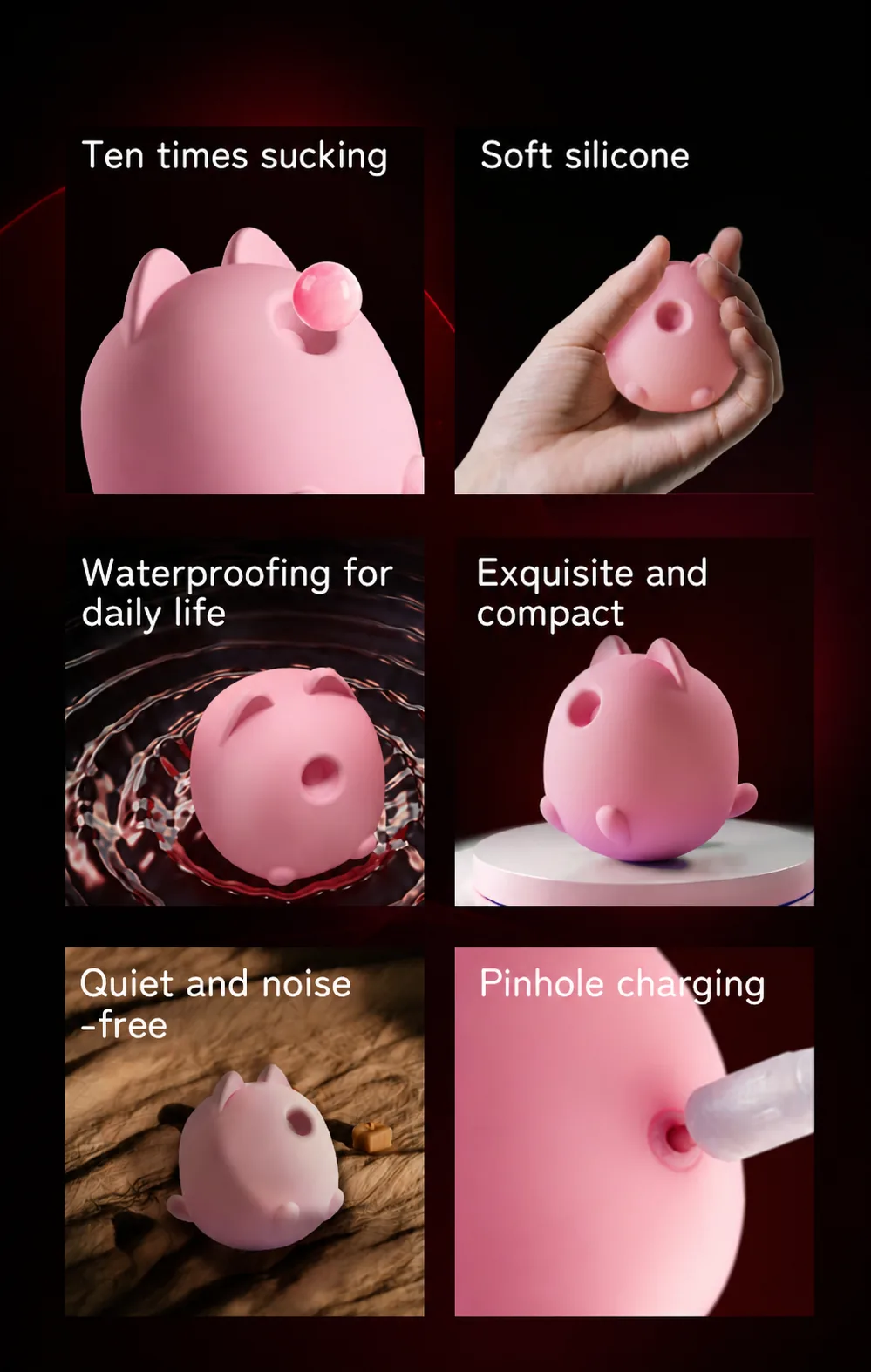 Hakimi Compact Suction Massager detail 2