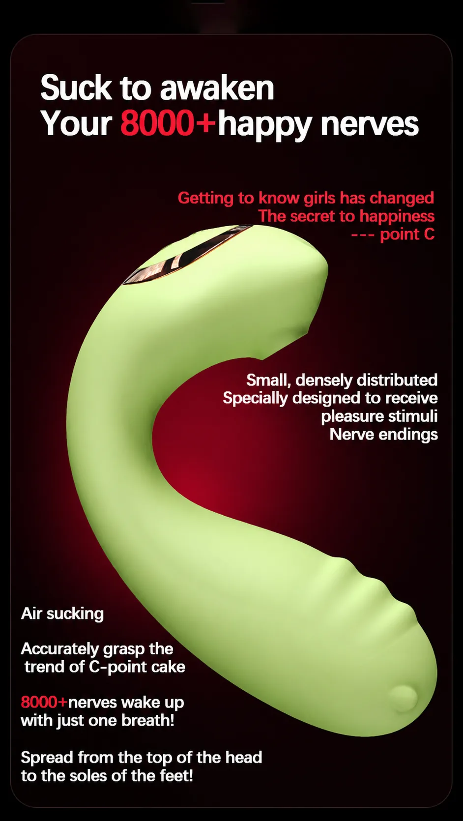 Little Monster Suction Massager Gen 1 detail 2