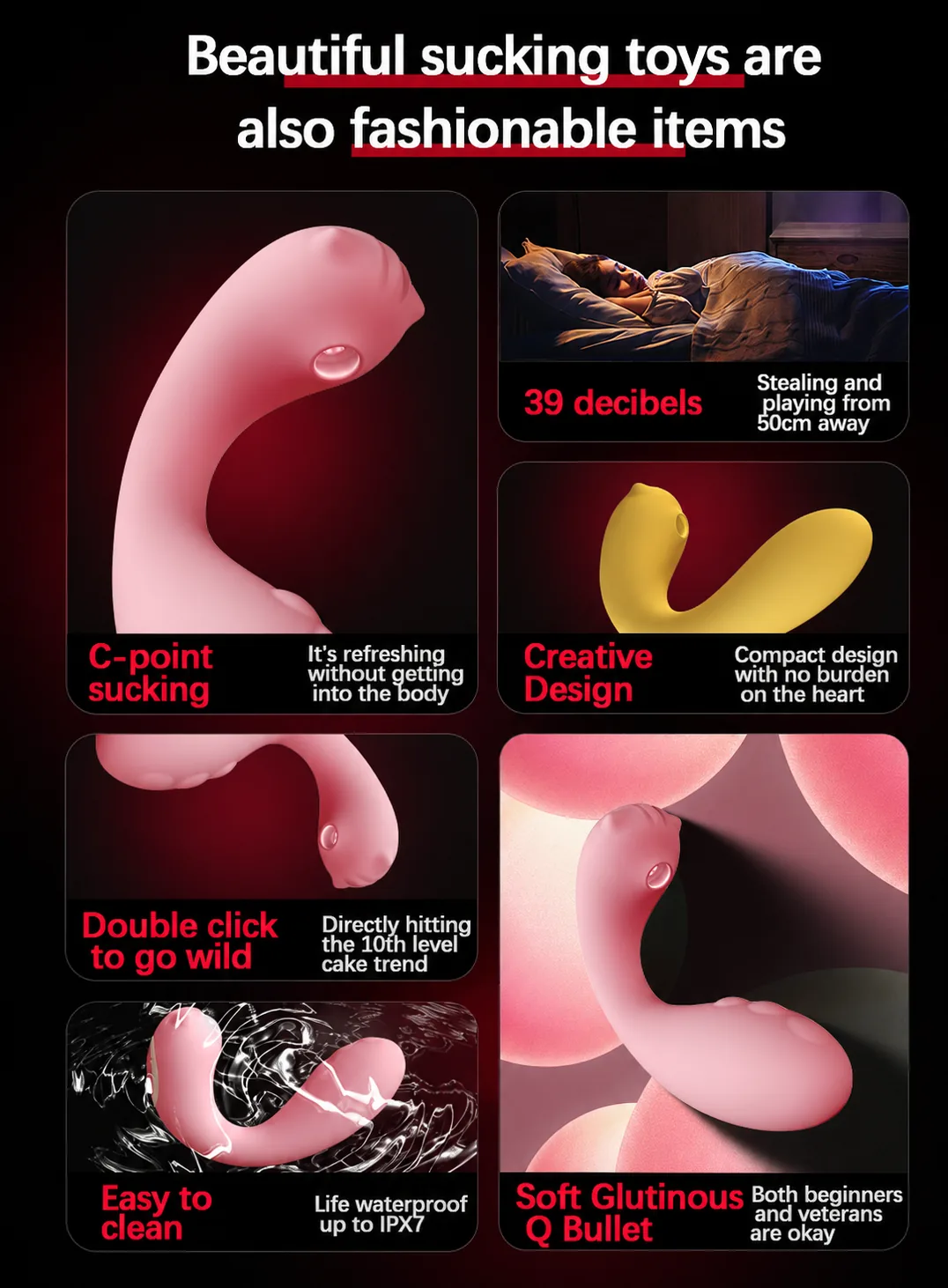 Little Monster Suction Vibrator Gen 2 detail 1