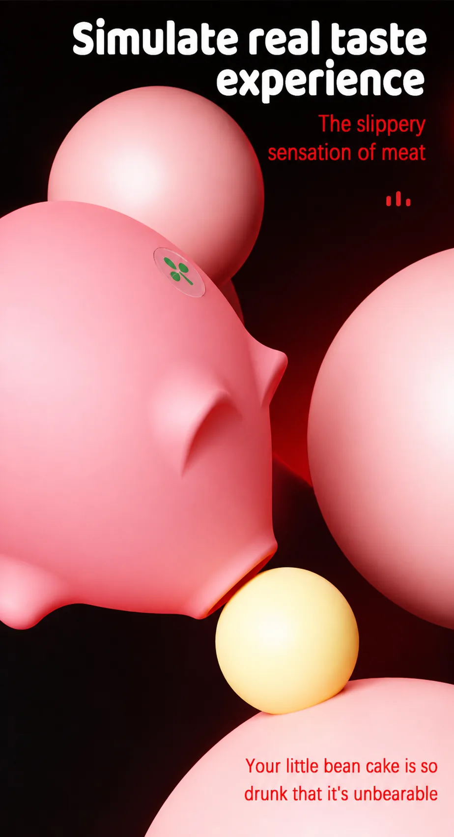 Pig & Bunny Dual-Stimulation Vibrator detail 1